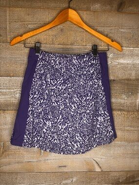 J. Mclaughlin Purple Printed Athletic tennis pickleball Skort XS